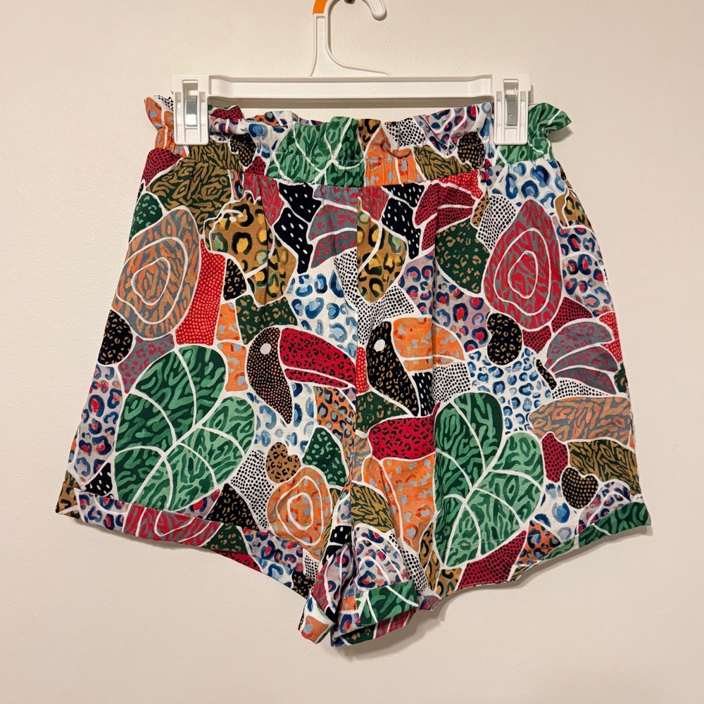 FARM Rio Multicolor Patterned Women Shorts - Picture 2 of 7